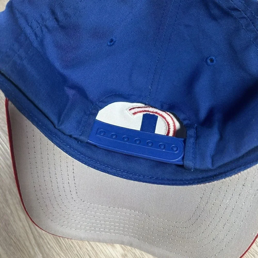 Vintage Chicago Cubs Hat‎ Snapback MLB Baseball Blue Red Outdoor Cap